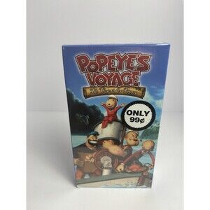 Popeye's Voyage The Quest For Pappy VHS Tape New/ Season Animated